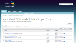 WorldSkills Mobile Robotics Support Forum